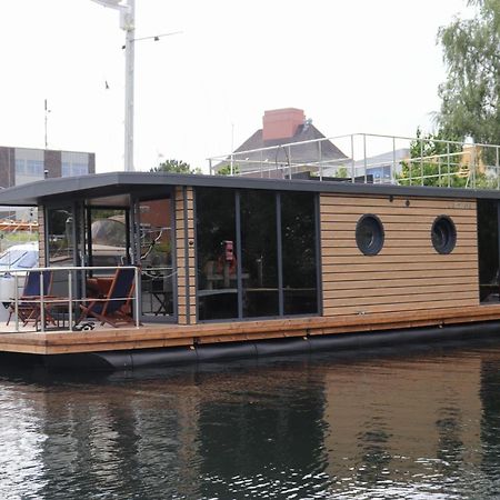 Hotel Houseboat Leni Flensburgo Exterior foto