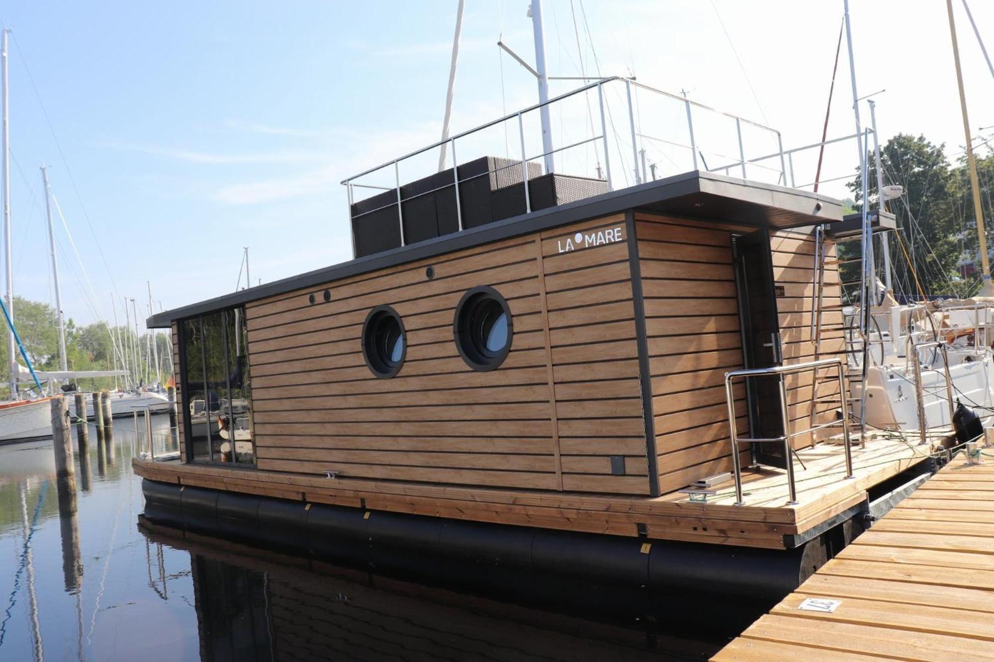 Hotel Houseboat Leni Flensburgo Exterior foto