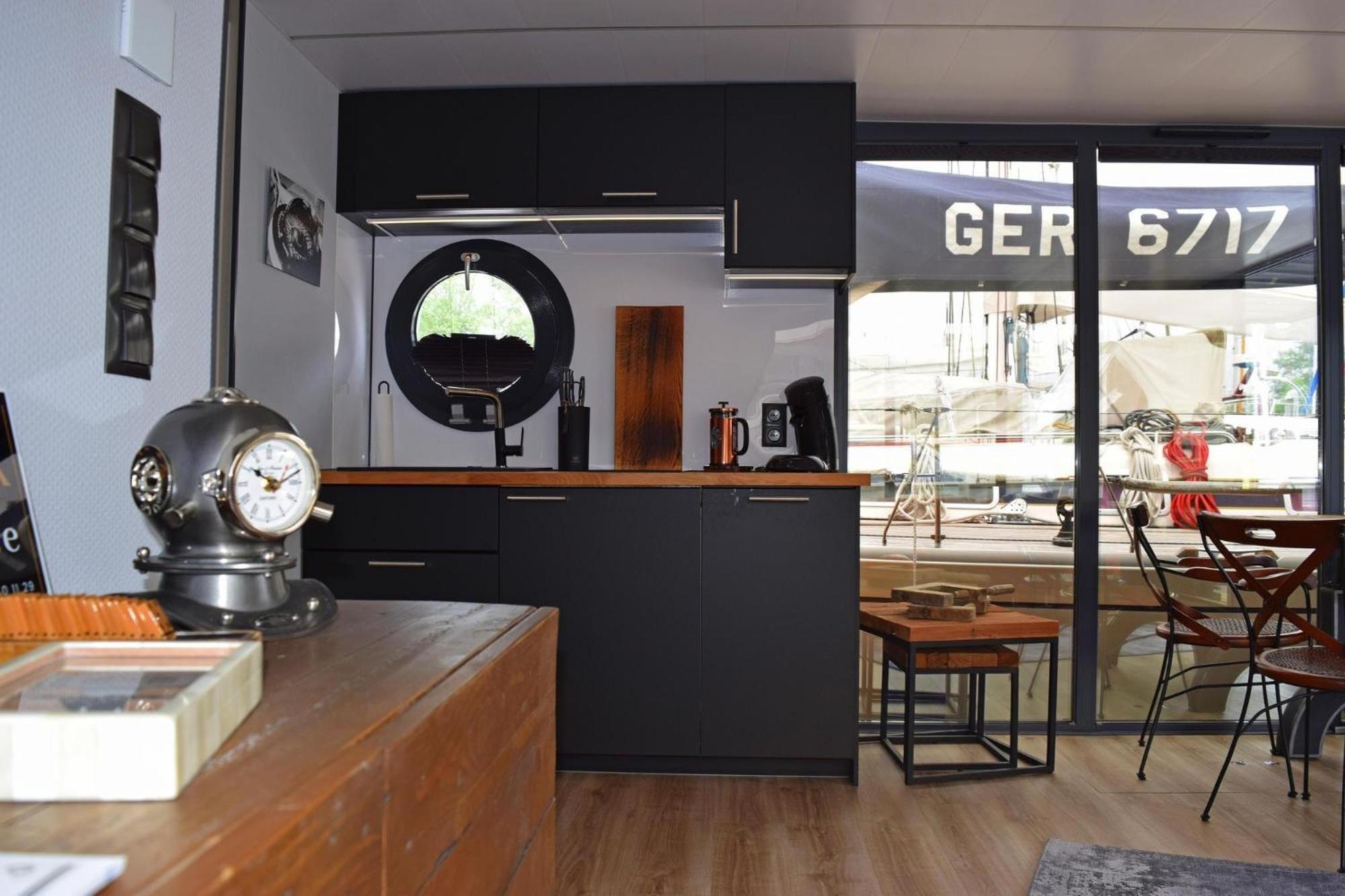 Hotel Houseboat Leni Flensburgo Exterior foto